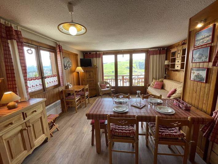 Appartement entier, Appartement cosy, vue panoramique - 6 pers. in Les Saisies, Région d'Albertville