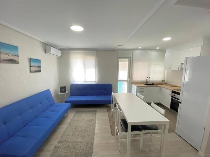 Apartamento para 6 personas, con balcón/terraza en La Malvarrosa