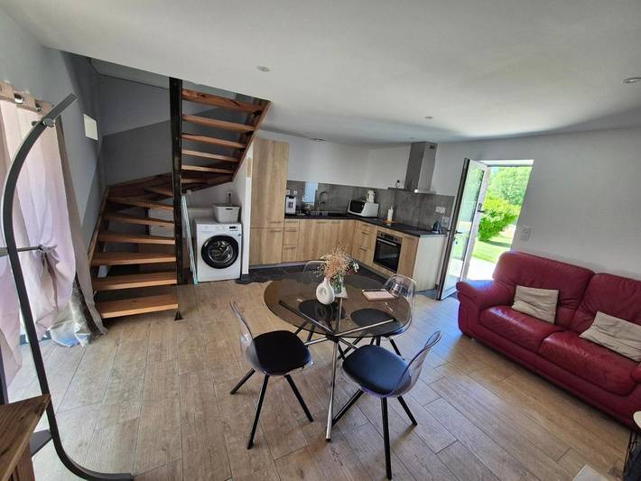 Location de vacances pour 2 personnes, avec jardin et vue à Lugan - 2
