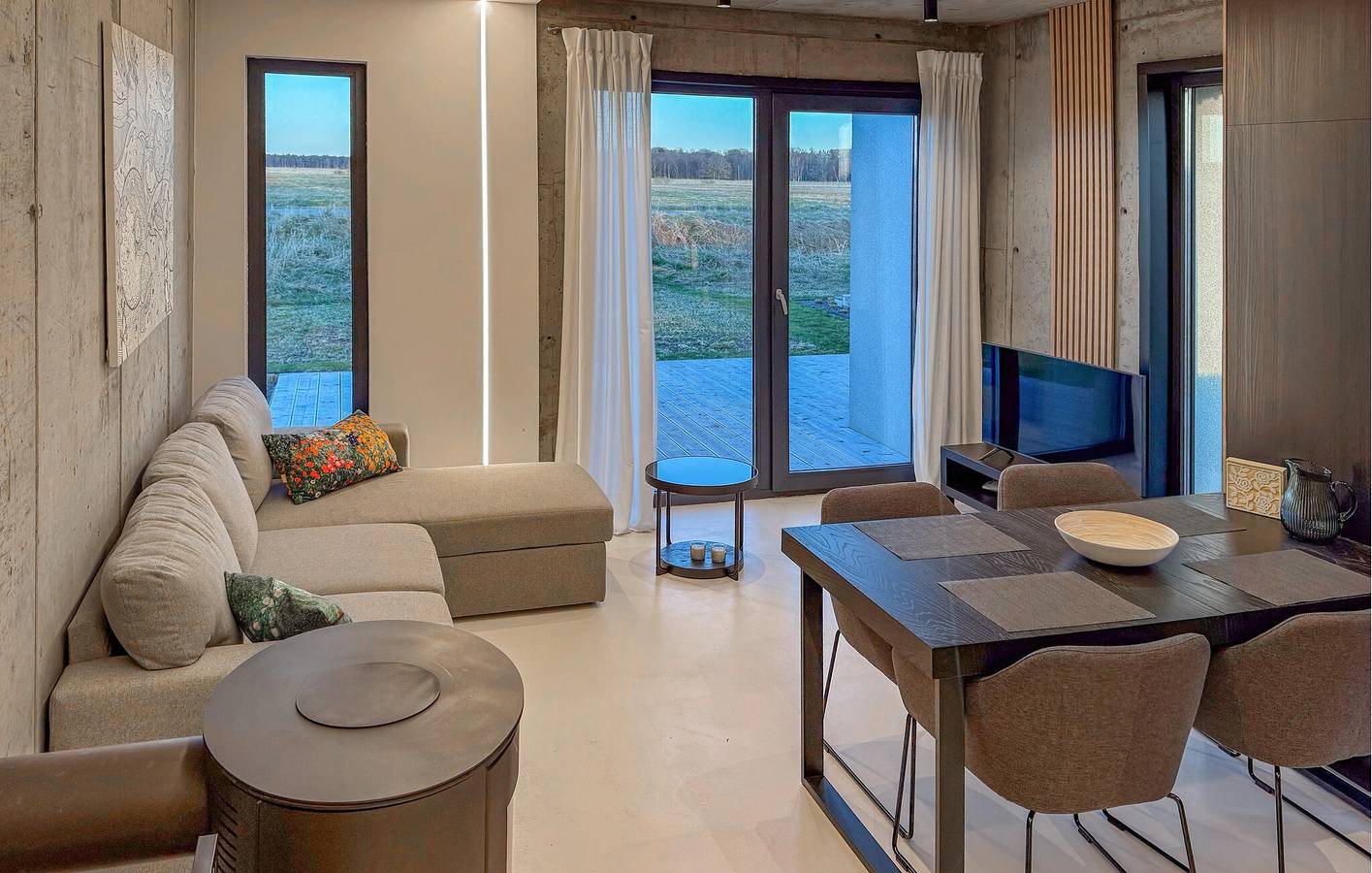 Ferienhaus für 6 Personen mit Terrasse in Slowinzischer Nationalpark