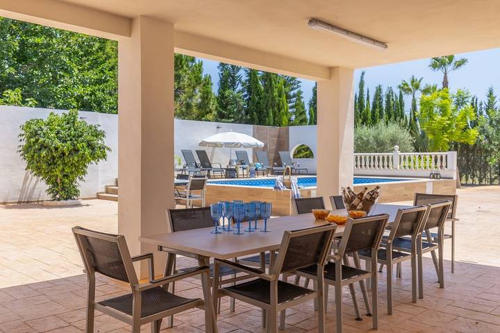 Casa de vacaciones para 16 personas, con jardín y piscina, Familias con niños en Catral