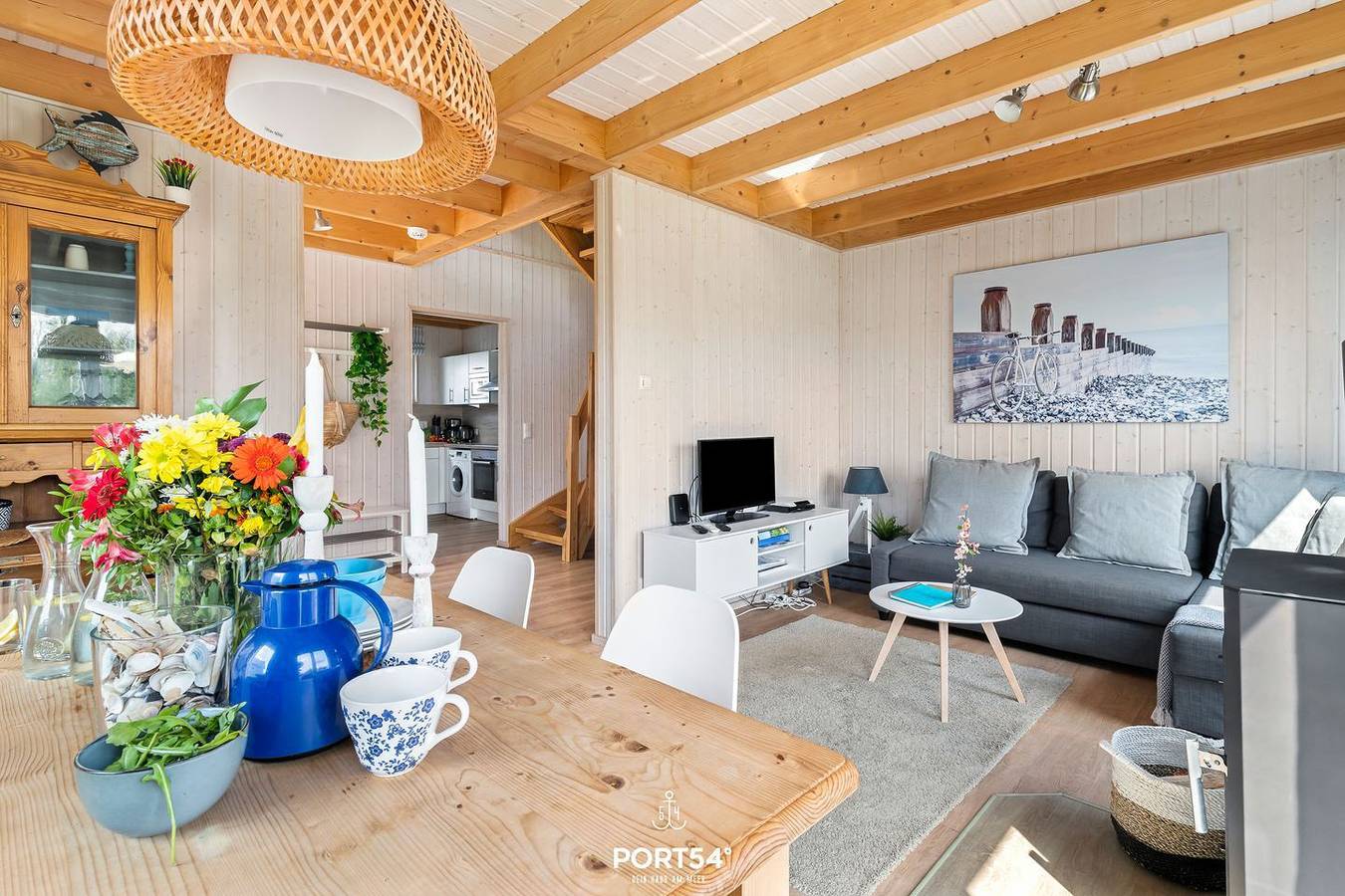 Meeresblick 28 - Infrarotsauna, Kamin, Terrasse, 2 Bäder, 2 Parkplätze in Olpenitz, Kappeln