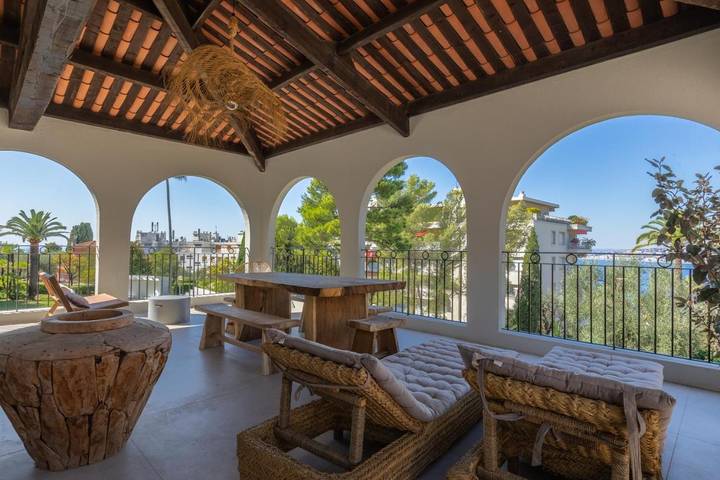 Villa pour 6 personnes, avec vue et jardin
