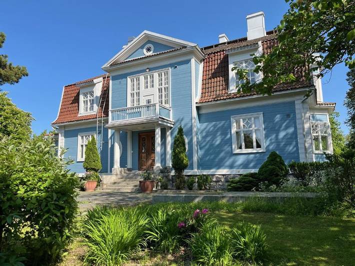 Ferienwohnung für 10 Personen, mit Balkon und Terrasse sowie Garten und Ausblick in Rauma