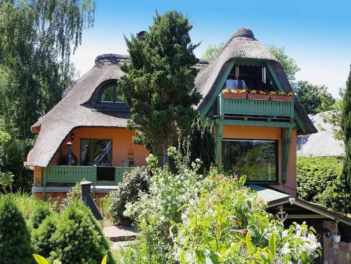 Ferienhaus für 6 Personen, mit Balkon und Terrasse sowie Sauna
