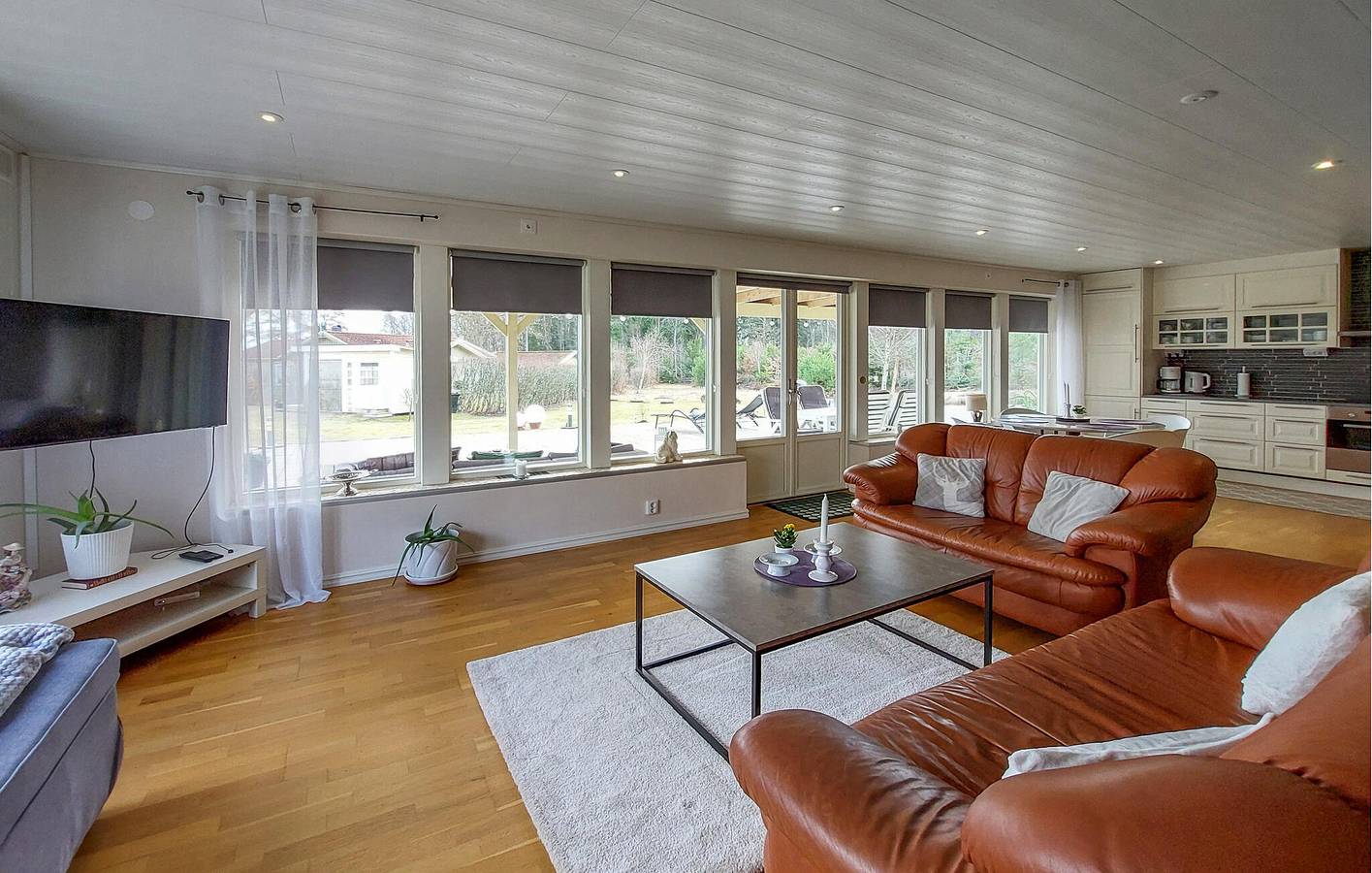 Ferienhaus für 4 Personen mit Ausblick in Bolmen