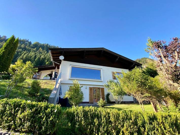Ferienhaus für 7 Personen, mit Garten und Ausblick in Walchsee
