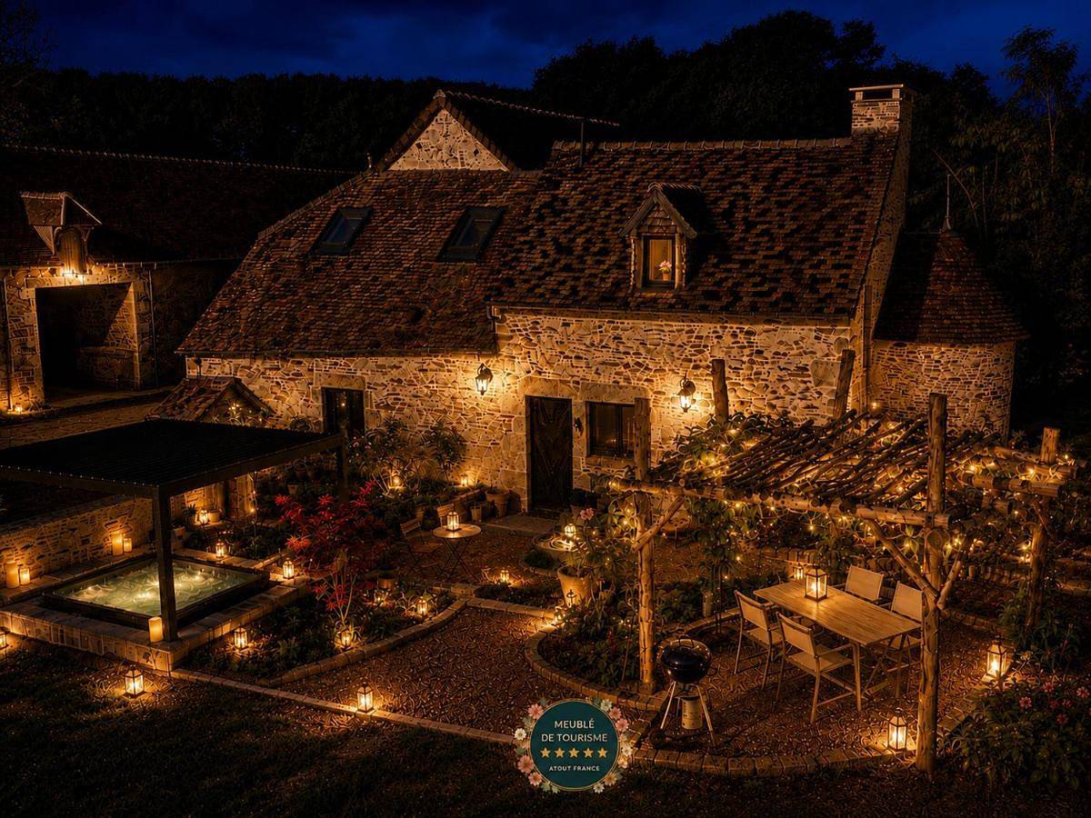 Fournil Xviie & Spa privatifs - La Nuit d Étang in Saint-Denis-sur-Sarthon, Parc naturel régional Normandie-Maine
