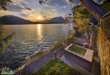 Villa pour 6 personnes, avec terrasse ainsi que jacuzzi et jardin à Commune de Varenna