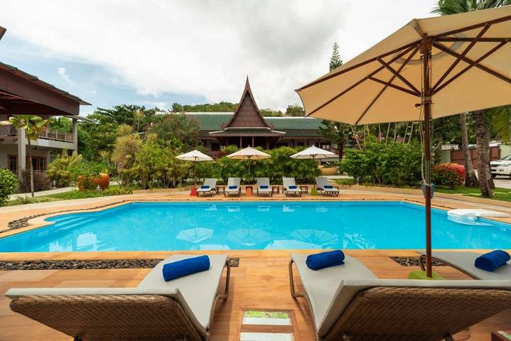 Maison d’hôte pour 2 personnes, avec vue ainsi que piscine et jardin dans Koh Samui - 2
