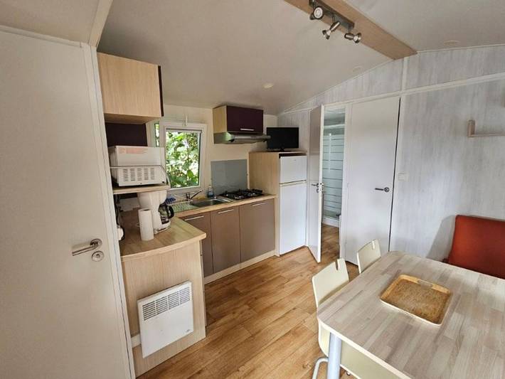Mobil home pour 6 personnes, avec piscine à Les Grandes-Ventes - 3