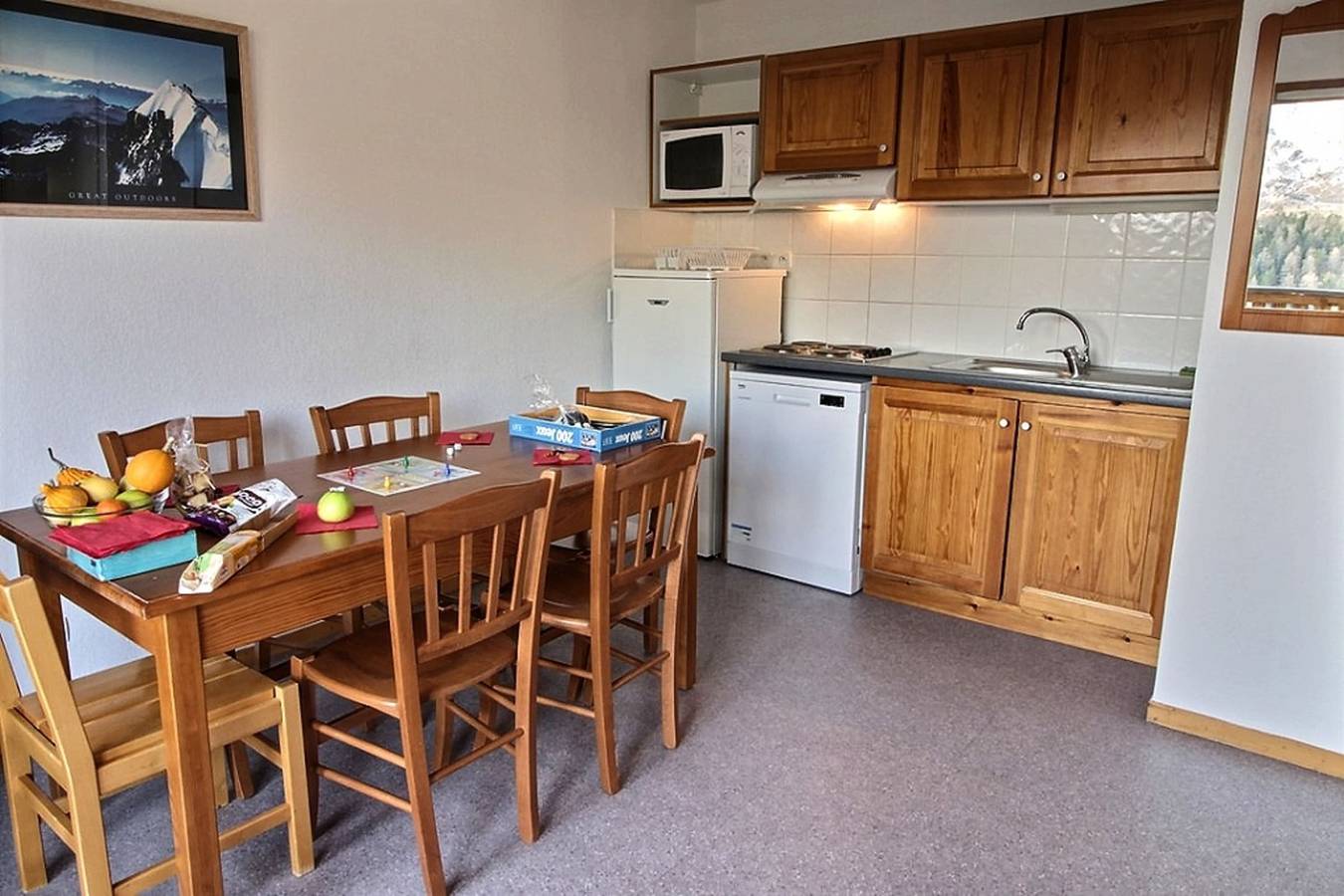 Appartement entier, Cosy appartement pour 6 personnes avec balcon in Saint-Étienne-en-Dévoluy, Le Dévoluy