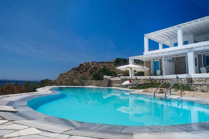 Ferienhaus für 4 Personen, mit Terrasse und Garten auf Mykonos