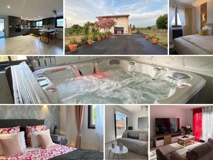 Maison de vacances pour 10 personnes, avec Balcon et Terrasse