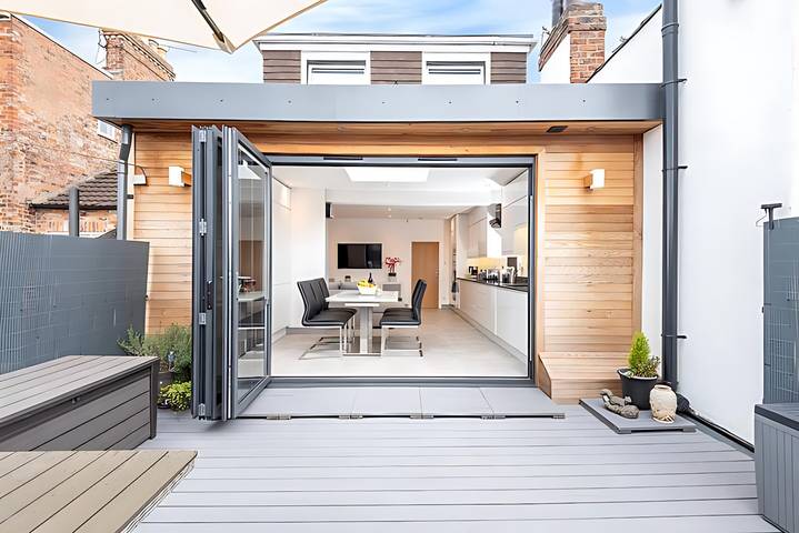 Apartment for 6 people, with garden in York