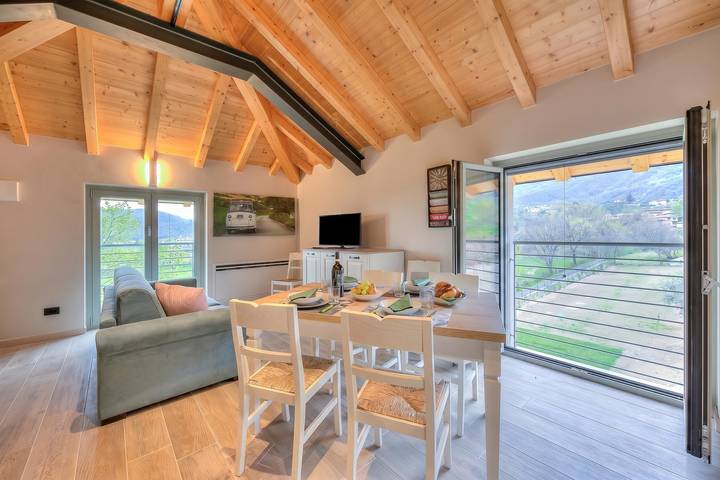 Hütte für 4 Personen, mit Kinderpool am Gardasee