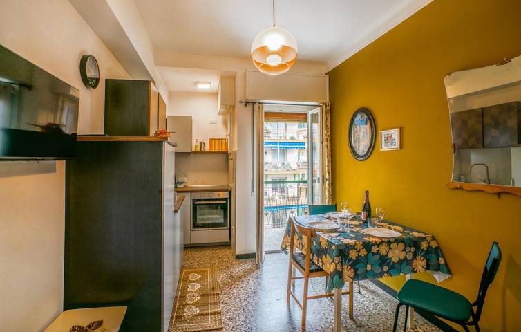 Holiday letting for 4 people, with terrace, with pets in San Remo