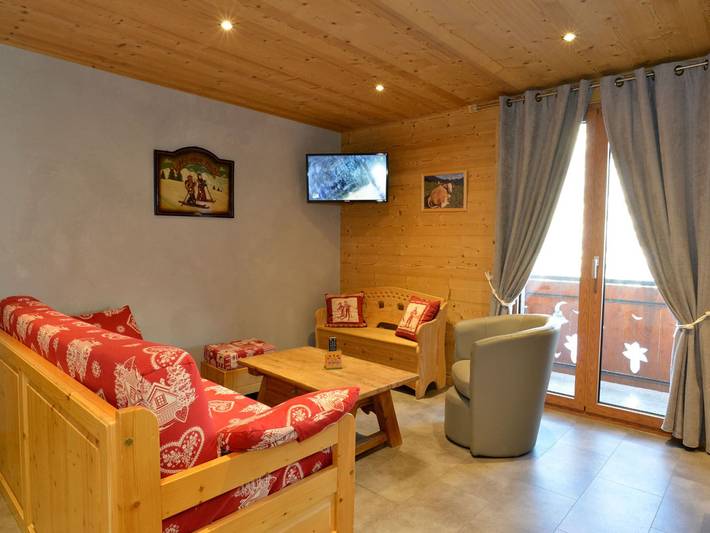 Hütte für 4 Personen, mit Balkon in Les Portes du Soleil - 2