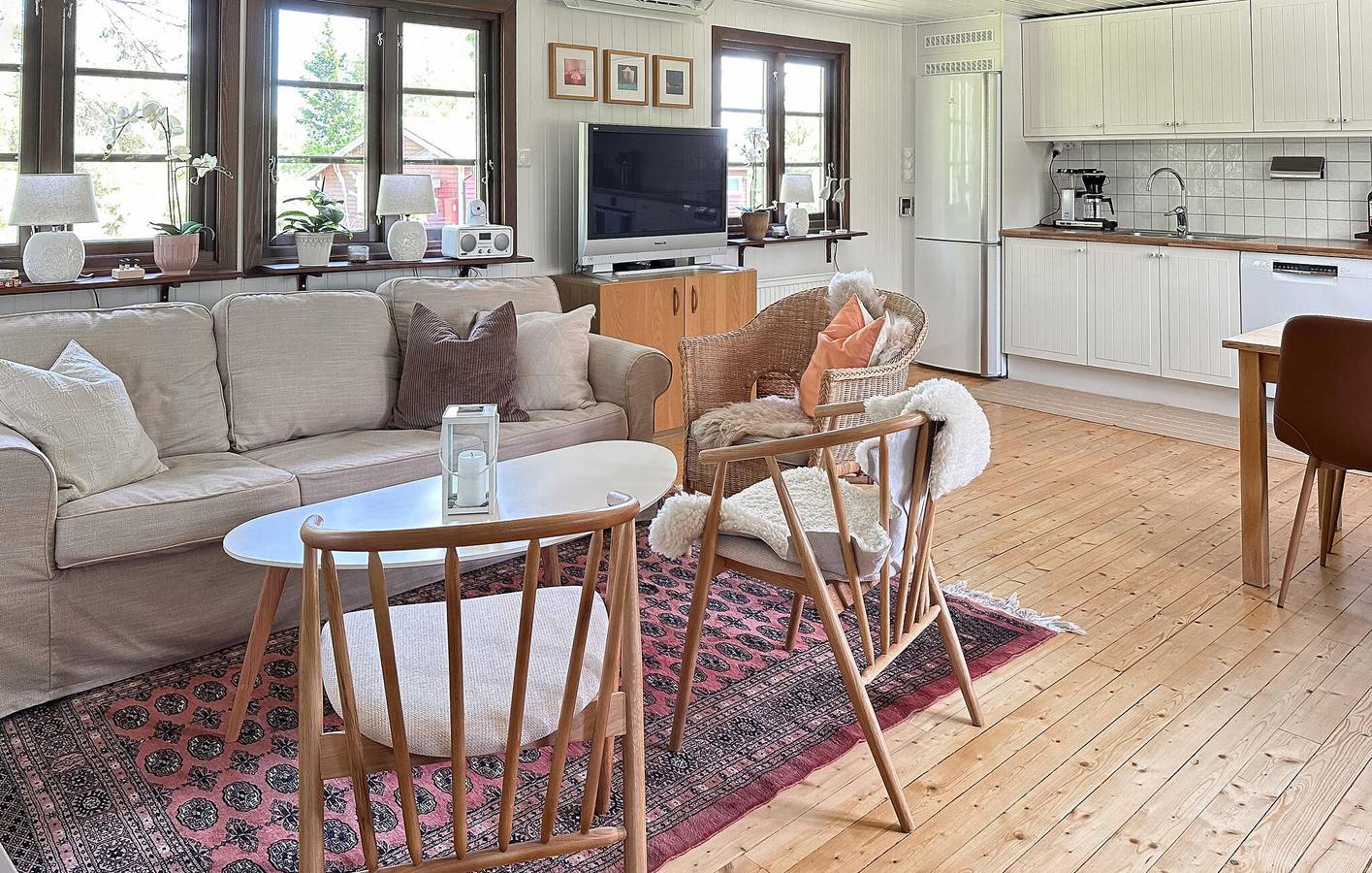 Ferienhaus für 6 Personen mit Terrasse in Flen