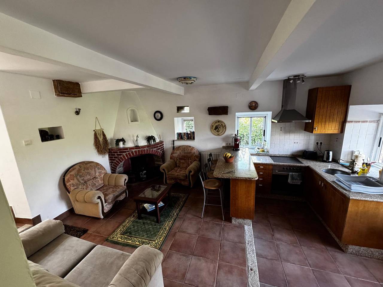 Casa vacanze 'Cottage' con vista sulle montagne, piscina condivisa e Wi-Fi in O Rosal, Provencia di Pontevedra