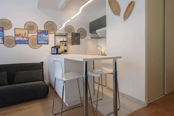 Appartement de vacances pour 2 personnes, avec jardin à Oullins