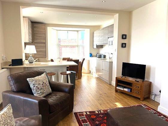 Entire apartment, Cliff Top Apartment - Stunning sea views in Filey, North Yorkshire