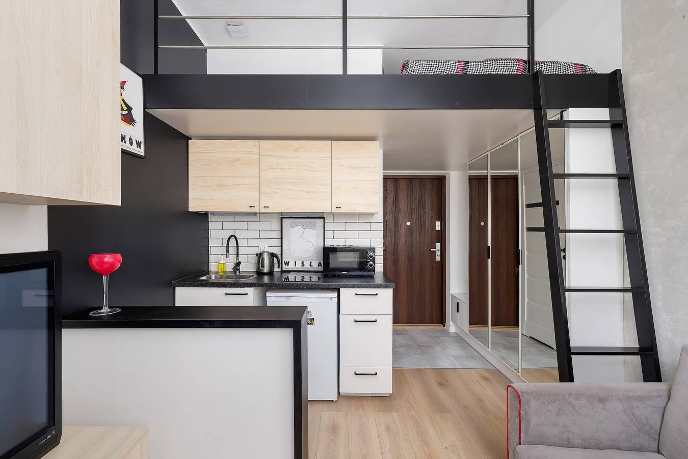 Entire studio, Mickiewicza 51 | Cozy Studio | Near Downtown in Cracow, Lesser Poland