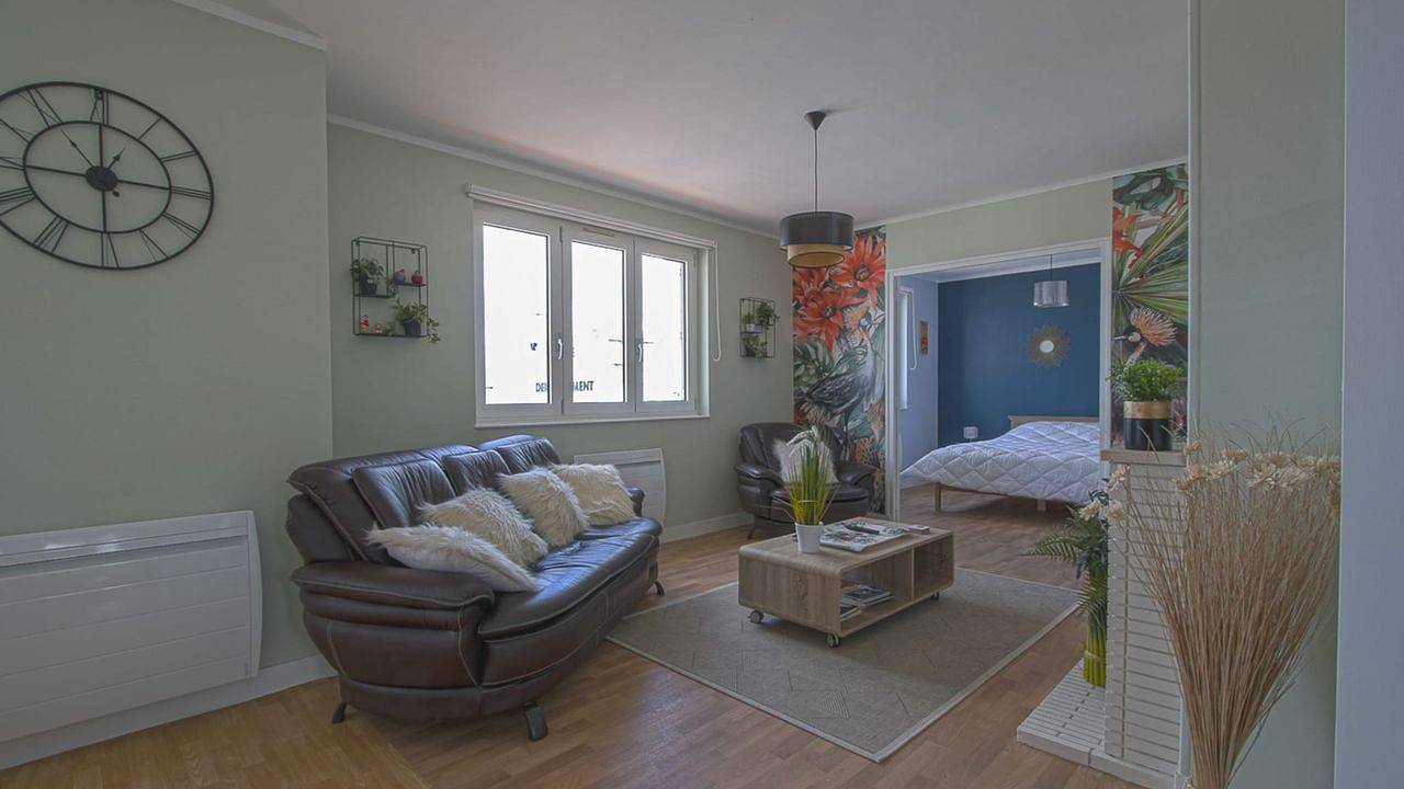Ganze Ferienwohnung, Ferienwohnung für 4 Personen (70 m²) in Arromanches-les-Bains in Arromanches-les-Bains, Bayeux und Umgebung