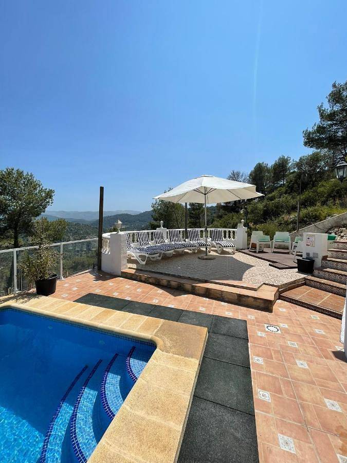 Casa rural para 6 personas, con Balcón y Terraza además de Jardín y Piscina en Potríes - 4