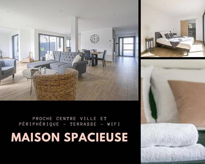 Maison de vacances pour 6 personnes, avec jardin