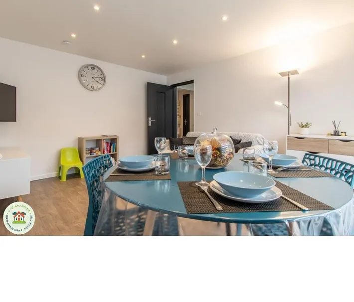 Ferienwohnung für 4 Personen, mit Garten und Terrasse sowie Ausblick - 1