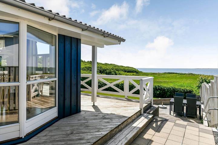 Ferienhaus mit Meerblick für 4 Personen, mit Terrasse an der Westküste Dänemarks - 3