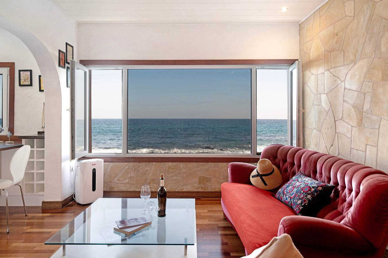 Apartamento entero, Apartamento vacacional "El Mar Y Tú" con vistas al mar y Wi-Fi in Arrieta, Haría