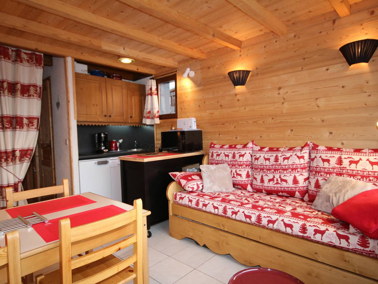 Appartement De Vacances pour 5 Personnes dans Hauteluce, Espace Diamant
