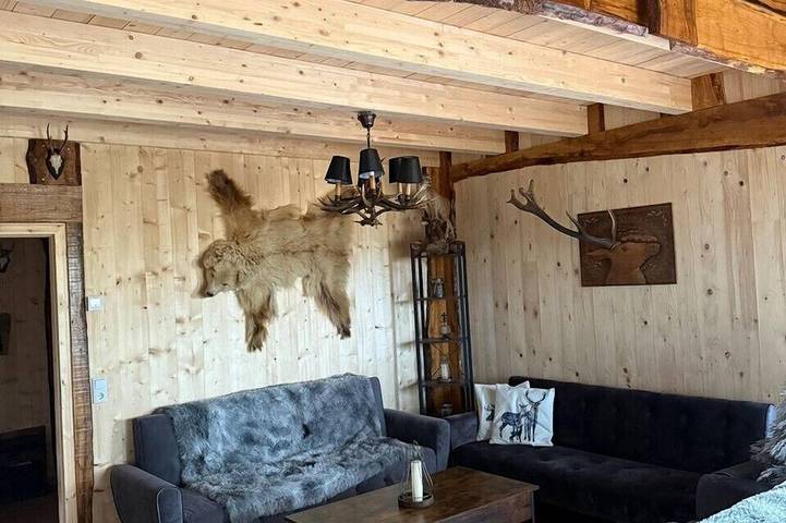 Ferienhaus für 13 Personen, mit Sauna und Terrasse sowie Garten, mit Haustier