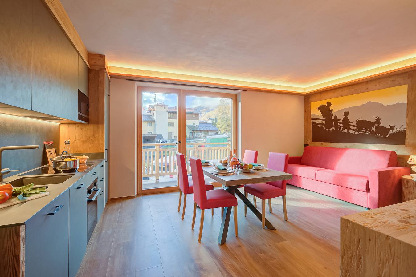 Ganze Wohnung, New Ginepro Ski 10 m in Livigno (Stadt), Livigno