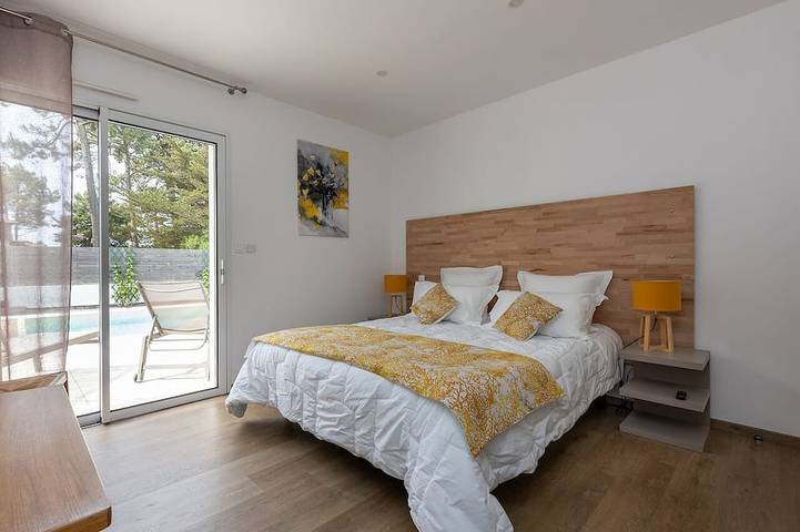 Villa pour 10 personnes, avec jacuzzi et jardin à Mimizan - 2