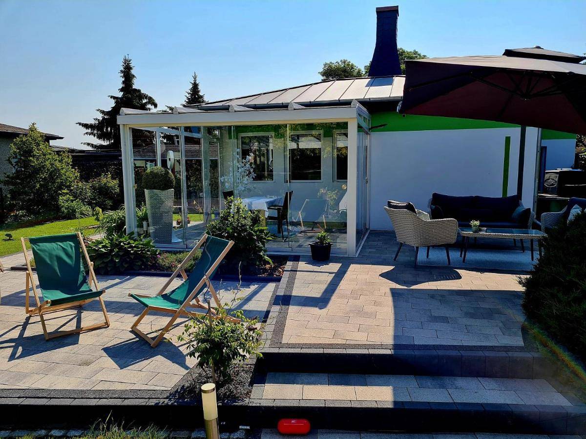 Ferienhaus Grüner Bungalow Kontaktloser Checkin in Stendell, Schwedt/Oder