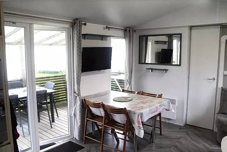 Mobile-home 6 personnes  dans camping avec piscine  - accès direct plage in Sarzeau, Côte des Mégalithes