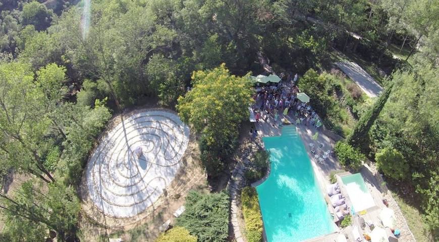 Hôtel pour 4 personnes, avec piscine ainsi que sauna et jardin, animaux acceptés à Rogue - 3