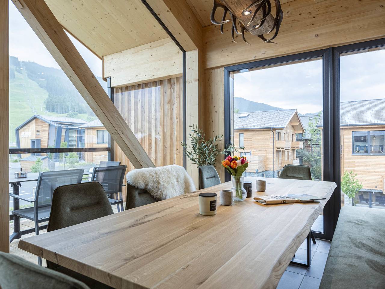 Ganze Wohnung, Penthouse # 4b mit Sauna&Außenbadewanne in St. Georgen ob Murau, Sankt Georgen am Kreischberg