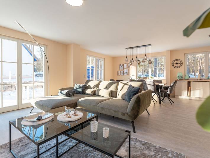 Ferienhaus für 8 Personen, mit Garten und Sauna sowie Terrasse, kinderfreundlich in Zirchow - 3