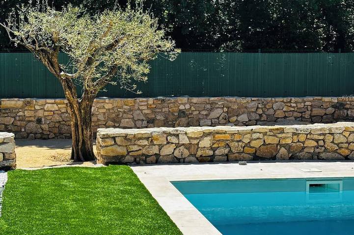 Villa pour 6 personnes, avec piscine