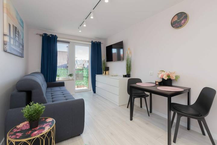 Studio für 2 Personen, mit Balkon/Terrasse, kinderfreundlich in Leba