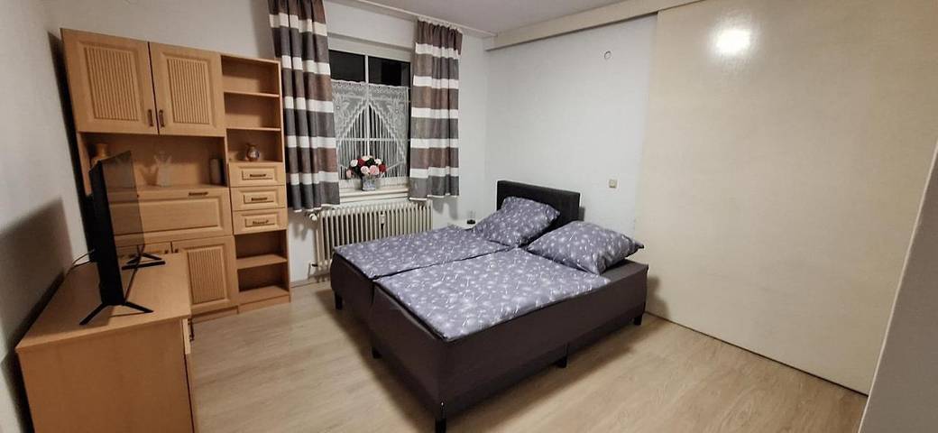 Ferienwohnung für 6 Personen, mit Balkon und Terrasse sowie Garten und Kinderpool