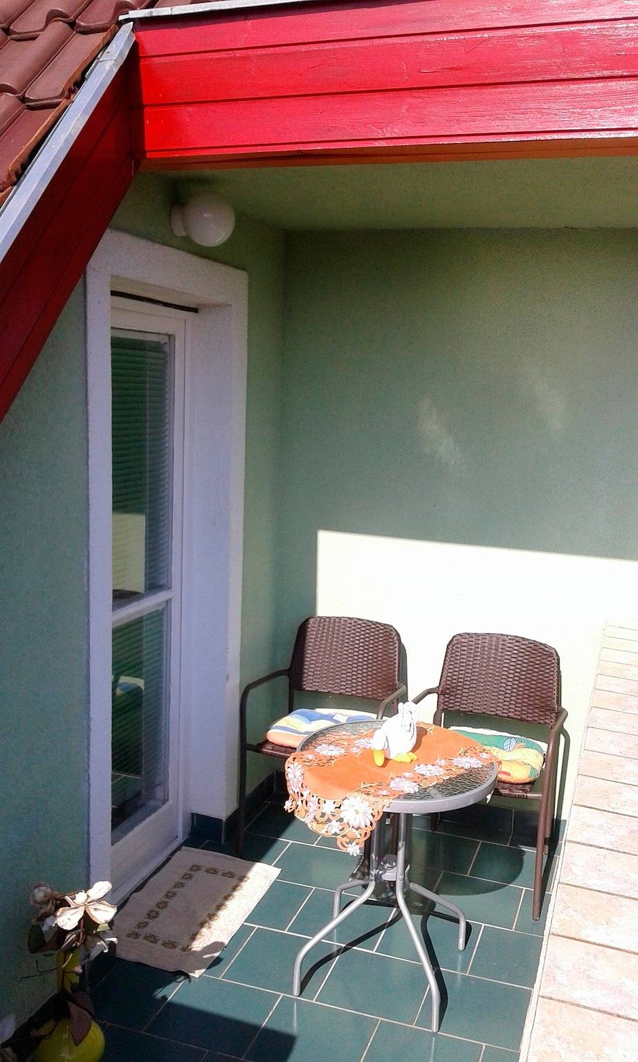 Geheel vakantieappartement, Winding Staircase Apart. mit Kochnische mit Bad +Balkon ! in Cserszegtomaj, Keszthely en omgeving