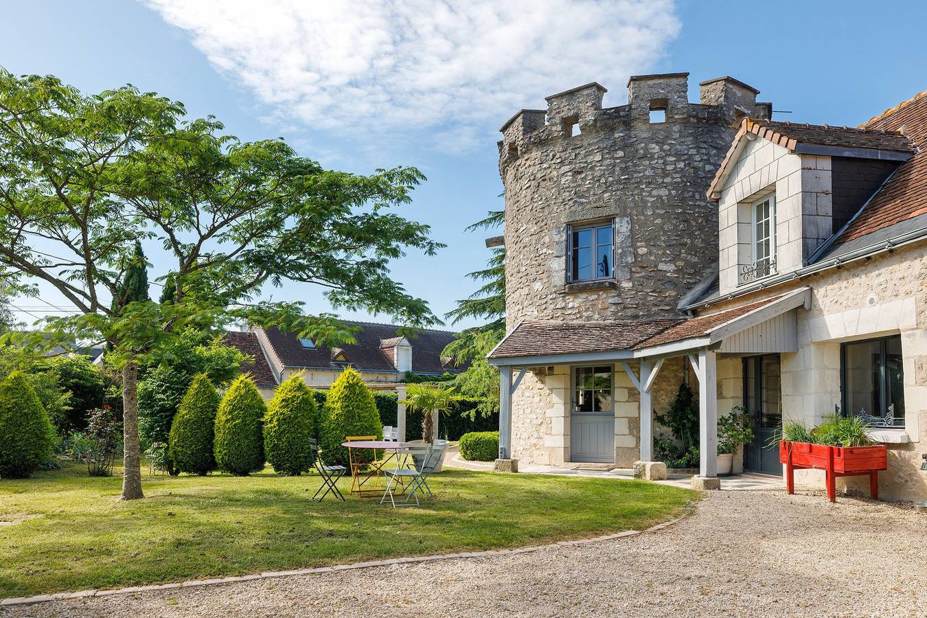 Ferienhaus 'La Tour De La Gazillère' – Ruhe und Charme im Loiretal in Chédigny, Loire-Tal
