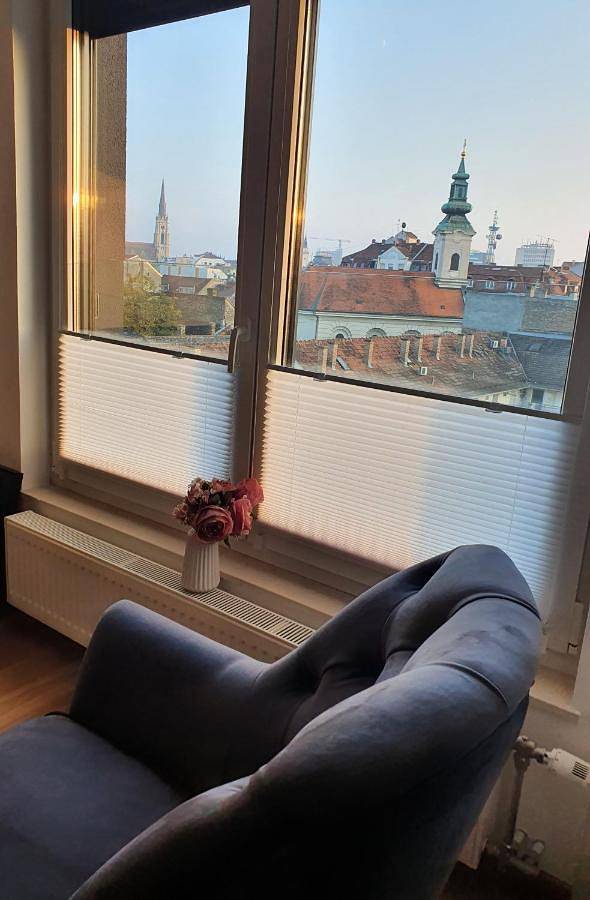 Gîte pour 2 personnes, avec vue et balcon à Novi Sad