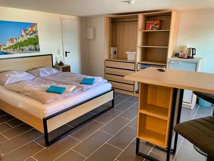Zimmer für 2 Personen, mit Garten in der Lübeck