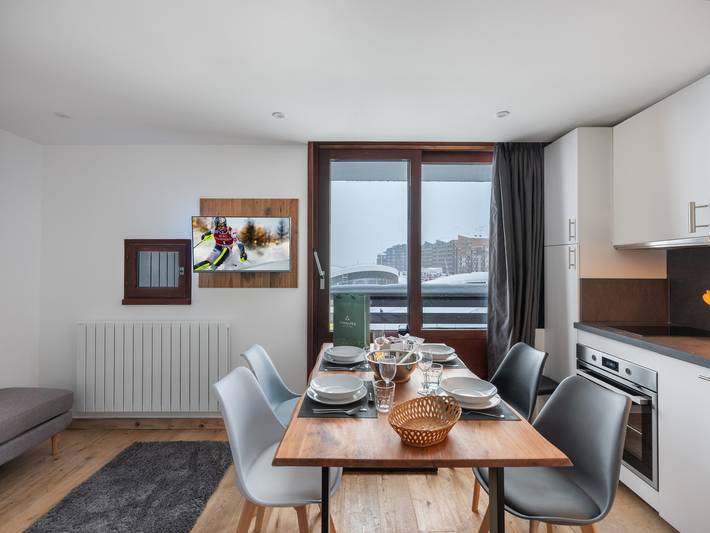 Ferienwohnung für 4 Personen, mit Balkon in Val Thorens